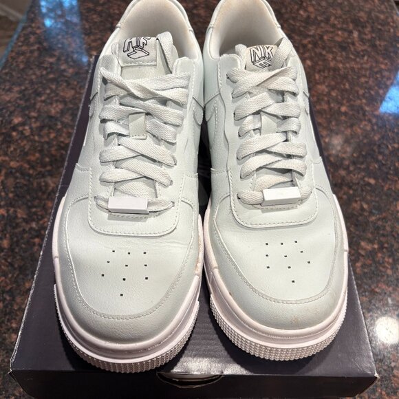 Nike Air Force AF 1 Pixel Ghost Aqua Light Green CK6649-400 Women’s Size 8.5 - Picture 1 of 8